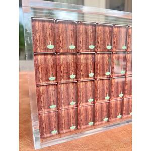 Juego de Mahjong Acrílico Plegable y Portátil con Temática Animal, Ecológico, con Patas Metálicas Plegables para 4 Jugadores y Toda la Familia - Product Image 6
