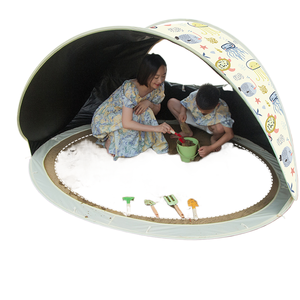 <span class=keywords><strong>Tenda</strong></span> da spiaggia KOMMOT a sgancio rapido, in gomma nera, pieghevole e portatile per bambini, ideale per il <span class=keywords><strong>campeggio</strong></span> in spiaggia. - Product Image 4