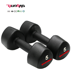 ดัมเบลคุณภาพสูงแบบกำหนดเอง น้ำหนัก 1-10 กก. ดัมเบลทรงสามเหลี่ยมเคลือบยาง - Product Image 3