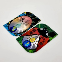 Autocollants PET holographiques colorés personnalisés de haute qualité pour cadre photo, bougie, code QR, formes personnalisées