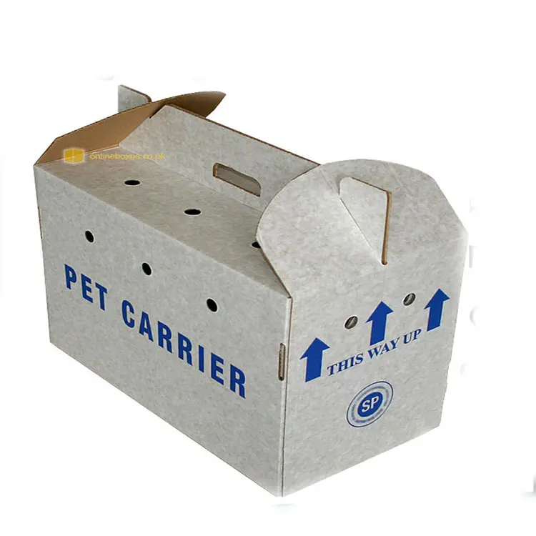 थोक लच्छेदार डिब्बों सूई लच्छेदार निविड़ अंधकार लाइव पशु के लिए गत्ते का डिब्बा पैकेजिंग बॉक्स