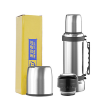 Precio de diseño al por mayor Taza Doble pared 304 Acero inoxidable Taza recta Frasco de vacío Termo Botellas de agua