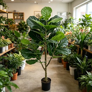 Fiddle-leaf figs are suitable for various festivals. They are evergreen and durable. - Product Image 3