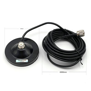 Base Magnética para <span class=keywords><strong>Antena</strong></span> de Comunicación Tandton, Imán Potente, 90 mm de Diámetro, <span class=keywords><strong>Cable</strong></span> RG58 de 5 m, Base Magnética para <span class=keywords><strong>Antena</strong></span> de Radio Móvil PL259, Negra - Product Image 3