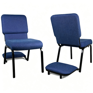Sillas Económicas para Iglesias, Teatros, Auditorios, Conferencias, Eventos, Apilables y Enlazables, para Rezar, con Almohadillas para Arrodillarse - Product Image 6