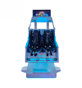 Simulator Rotasi VR 360 Derajat Desain Baru 2025 dengan Dua Kursi dari Fiberglass untuk Taman Hiburan, Rotasi Virtual 360 Derajat Ganda - Product Image 3