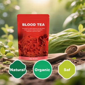 OEM teh darah Herbal alami murni untuk kesehatan merangsang metabolisme darah menghilangkan racun jaringan tubuh dikemas dalam tas - Product Image 3