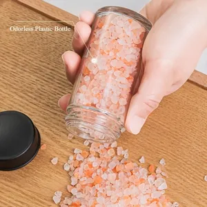 Étagère de rangement pour assaisonnements, style grande roue rotative, ensemble de 18 bouteilles à épices en plastique, organisateurs écologiques anti-fuite - Product Image 5