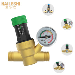 Válvula Reductora de Presión Manual de Cobre, Estabiliza la Presión del Agua para Reducir la Pérdida por Impacto de Agua, Marca HAi LESHI, Venta al por Mayor - Product Image 3