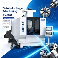 Centre d'usinage à portique 5 axes LEYO FC500, fraiseuse CNC BT40 20000 tr/min, Heidenhain, titane, moulage sous pression