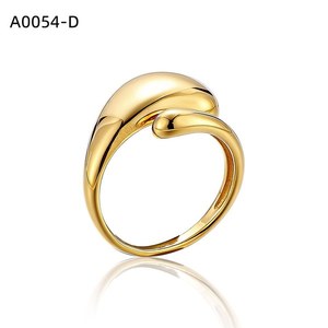 Amy Amy Fashion <b>Ring</b> A0054 Stainless Steel Cocktail <b>Ring</b> Modern Style Women's Jewelry Gift Daily Wear 925 <b>Silver</b> Plated - Product Image 2