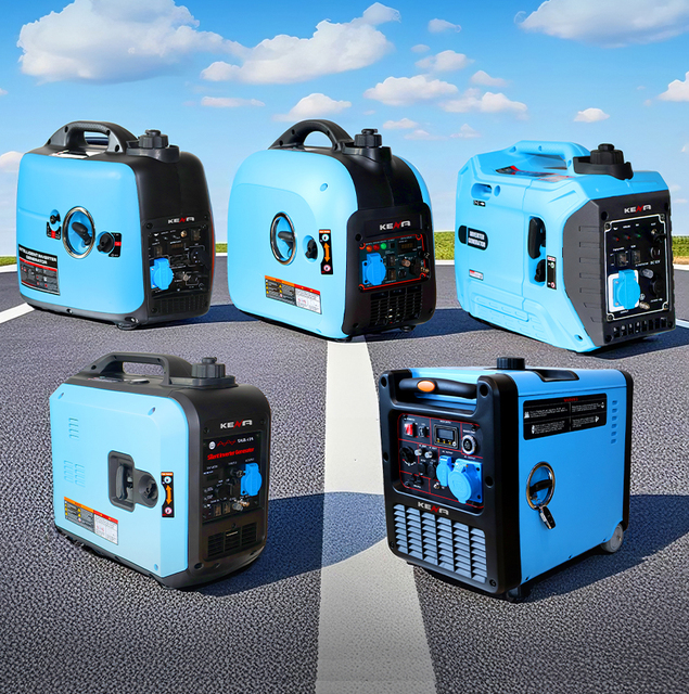 Hot-Selling Portable Gasoline/Gas Dual-Fuel Generator Inverter Silent Gasoline Generator for Home & Camping