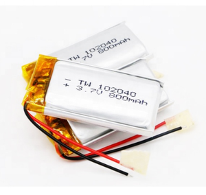 102040 800mah <span class=keywords><strong>3</strong></span>,7 v tamaño de alta capacidad recargable pequeño polímero de litio paquete de células de batería - Product Image 5