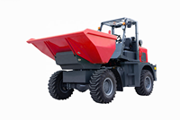 Chargeuse sur pneus compacte 4x4 SRY avec benne de 1m³ et moteur diesel Yunei 37kW haute efficacité