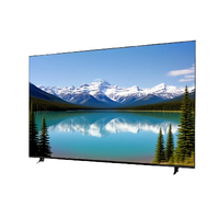 Téléviseur LED intelligent HD 55 pouces, écran plat, télévision réseau pour la maison, le salon, l'hôtel, les projets commerciaux