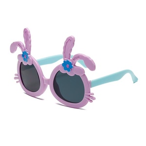 Nouvelles lunettes pour enfants Little Rabbit, style dessin animé super mignon pour garçons et filles, lunettes de soleil de protection solaire pour bébé en plein air - Product Image 4