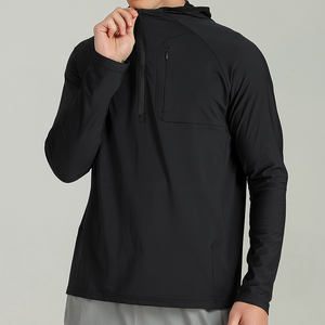 Camicia da ginnastica da <span class=keywords><strong>uomo</strong></span> <span class=keywords><strong>con</strong></span> cerniera a quarto - Product Image 4
