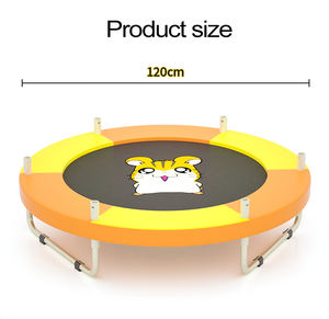 Детская домашняя игровая кровать-батут для малышей, семейный маленький сетчатый батут для прыжков - Product Image 4