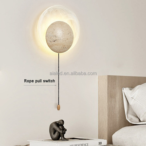 Creative Cave Stones le Designer le Chevet Applique Chambre Moderne Crémeux Applique Murale dans le Couloir de Marbre le Salon - Product Image 3