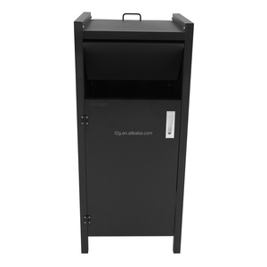 Armoire de rangement commerciale autoportante pour vaisselle usagée et de recyclage des plateaux, pour hôtels, buffets, restaurants, cantines scolaires et collecteries alimentaires - Product Image 2