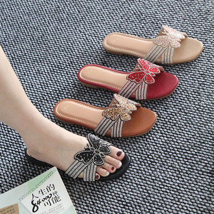 Fashionable Beach Flat Sandals <b>for</b> Women <b>Summer</b> Beach Simple Comfortable High-Quality Sandals <b>Slippers</b> Breathable Women Sandals - Product Image 1