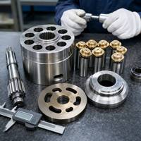 Pièces de rechange pour groupe rotatif de pompe OEM sur mesure usinées CNC K3V K5V HPV avec plaque de soupape et plaque oscillante