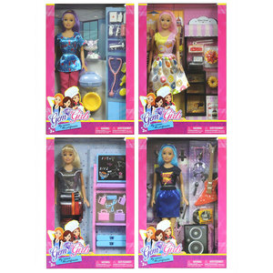 Travel Size Premium PVC Career Doll Full Accessory Window-<b>Box</b> Packed Wholesale Supply - Product Image 5