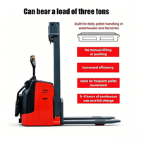 NOELIFT TB Prix usine 1t 2t Chariot élévateur à palettes électrique portable autonome à batterie lithium-ion avec fonction échelle