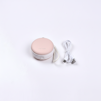 Miroir de maquillage électrique de bureau personnalisé, chauffe-mains portable rechargeable par USB, batterie 4000 mAh