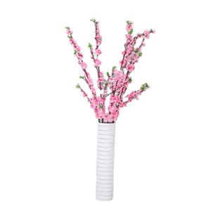 فرع زهرة الخوخ الحريرية زهرة اصطناعية طويلة الأمد 3-5 سنوات للتخرج في الأماكن المغلقة/في الهواء الطلق عيد الحب لحفلات الزفاف - Product Image 5