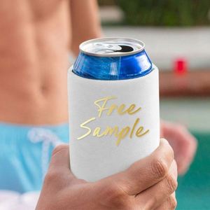 <b>Collapsible</b> Insulated Custom Printed 5mm Can Cooler Party Gift Universal Neoprene Beer Coozies - Product Image 2
