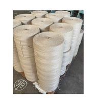 Corde en jute torsadée naturelle de haute qualité, écologique, pour emballage et amarrage de bateaux, filé à la main, longueur personnalisable, logo sur mesure, best-seller