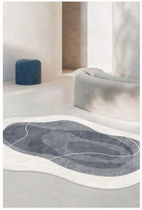 Alfombra de Lana de Lujo sin Forma, Hecha a Mano, Suave y Ecológica para Sala de Estar, Dormitorio y Decoración del Hogar, Revestimiento de Piso Duradero - Product Image 2