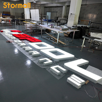 Enseigne LED extérieure pour devanture de magasin, signalétique LED 3D pour commerce, enseigne de magasin, lettres lumineuses pour devanture de commerce