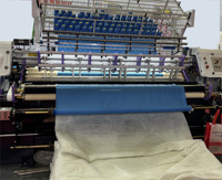 Máquina acolchadora de bordado de productos textiles para el hogar de alta calidad para ropa de cama