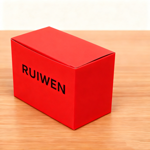 Boîtes en carton personnalisées à double fente, format économique, adhésives mates, étanches avec gaufrage à chaud et impression personnalisée - Product Image 1