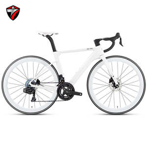 Bicicleta de Carretera de Carbono 700C con Frenos de Disco Hidráulicos de 24 Velocidades, para Competición, Triatlón, Ciclismo, Hardtail R15pro <span class=keywords><strong>SHIMANO</strong></span> de Carbono - Product Image 1