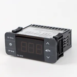디지털 온도 경보 EK-3030 냉동고 온도 조절기 조절기 듀얼 센서로 냉간 보관 보정