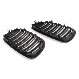 Nouvelle calandre noire brillante à double ligne pour X5 E70, aérations de moteur, remplacement de pare-chocs en plastique ABS, origine Jiangsu - Product Image 2