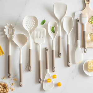 10-Piece Silicone Kitchen Utensil Set - Heat Resistant
