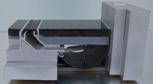 Couvercles de joint de dilatation sismique affleurants avec système Pop-up Couvercle de joint de mouvement en alliage d'aluminium du sol au <span class=keywords><strong>mur</strong></span> pour le béton - Product Image 3