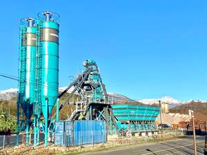 Máquina Dosificadora de Concreto Automática Compacta y Estacionaria de 100 M3/h, con Bomba, Motor, PLC, Caja de Cambios y Rodamientos - Product Image 5