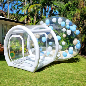 Transparent carpa burbuja bubble dome <b>inflatable</b> tent clear balloon <b>house</b> for kids outdoor party - Product Image 1