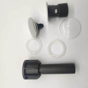 बाथरूम प्लास्टिक वॉश बेसिन जल निकासी के साथ पॉप अप फ्लिप ओवरफ्लो के साथ - Product Image 4