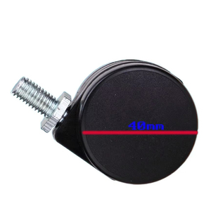 Ruedas Giratorias Dobles de Alta Resistencia Directas de Fábrica, Diseño sin Frenos, Ruedas de Repuesto para Sillas de Oficina - Product Image 3