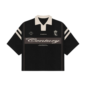 Tùy Chỉnh Bóng Bầu Dục Jersey Lưới Polyester Retro Polo Bóng Đá Áo Sơ Mi Thời Trang Dạo Phố Mỹ Retro Bóng Đá Jersey - Product Image 5