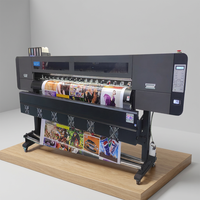 Single Head 1455 USD Berbasis Air 1800mm Eco Solvent Otomatis Flex untuk Printer Papan Hanson Berkualitas Tinggi