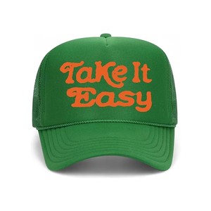 Gorra de camionero personalizada OEM gorras deportivas gorras de camionero de espuma logotipo personalizado bordado en 3D gorra de malla de 5 paneles impresión fabricantes gorra de camionero - Product Image 3