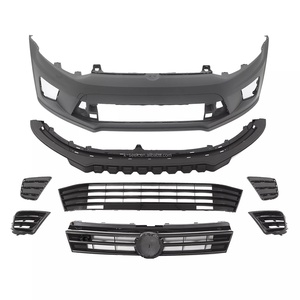 K-SEEK accesorios del coche de parachoques delantero y trasero Assy Kit de cuerpo para <span class=keywords><strong>VW</strong></span> <span class=keywords><strong>Polo</strong></span> <span class=keywords><strong>WRC</strong></span> 2010-2017 - Product Image 2