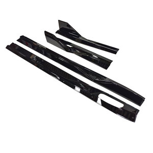 For X5M F95 2023+ High Quality Polished Finish Body Kit Upgraded Black ABS <b>Plastic</b> Front Lip Side Skirt Grille <b>Mirror</b> Cover Easy - Product Image 5